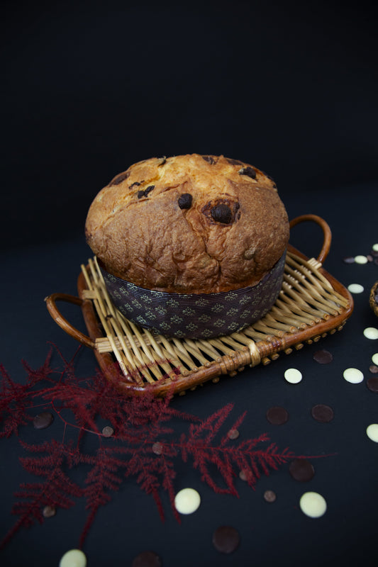 panettone tre cioccolati natalizio